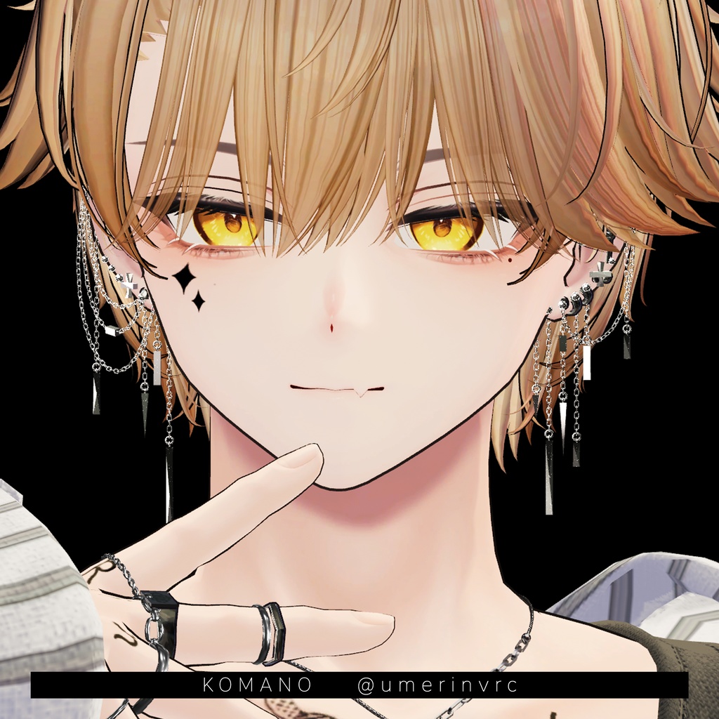 【 6 Avatar 】 Drop Earrings