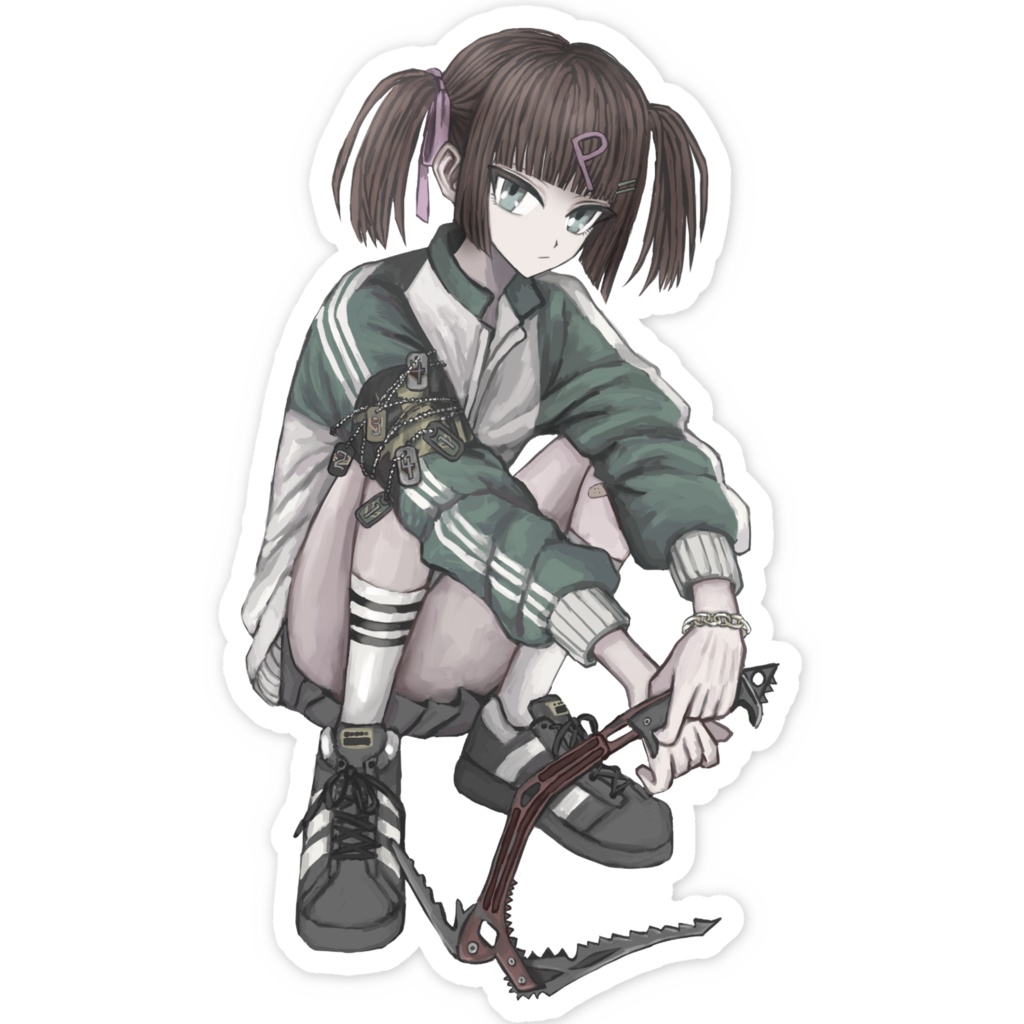 【全10種】デカステッカー