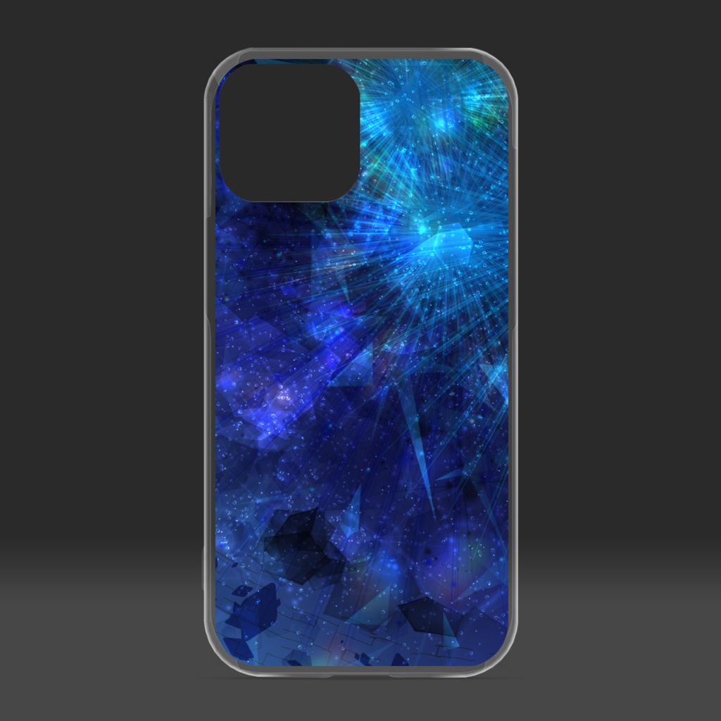 【LAG】綺麗 青iPhoneケース03