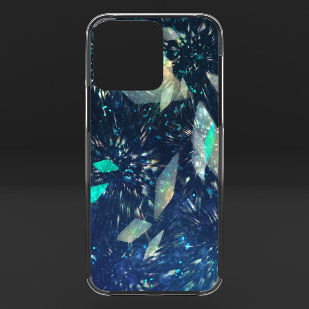 【LAG】綺麗 青iPhoneケース02