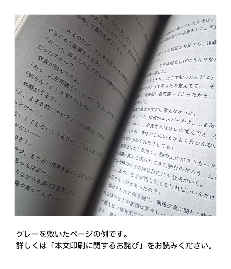 夏のゴースト 書籍版