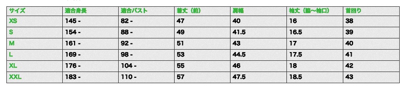 半袖サイクルジャージ
