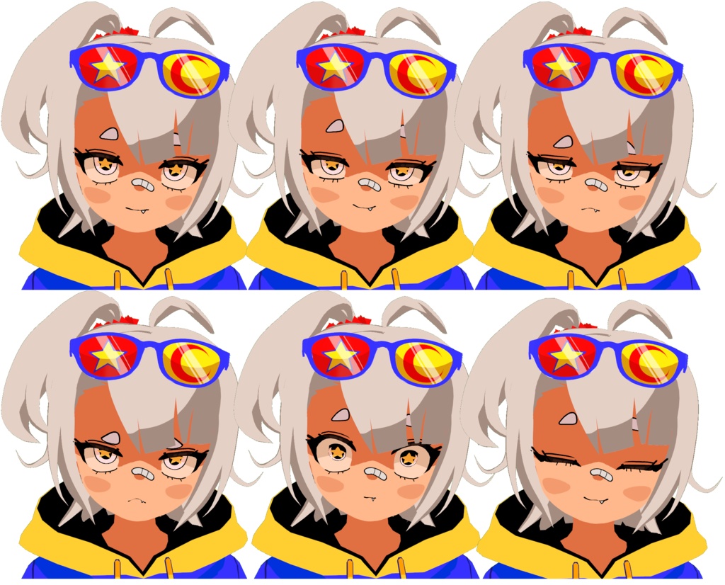 VRoid Model - P2U Sporty Gal