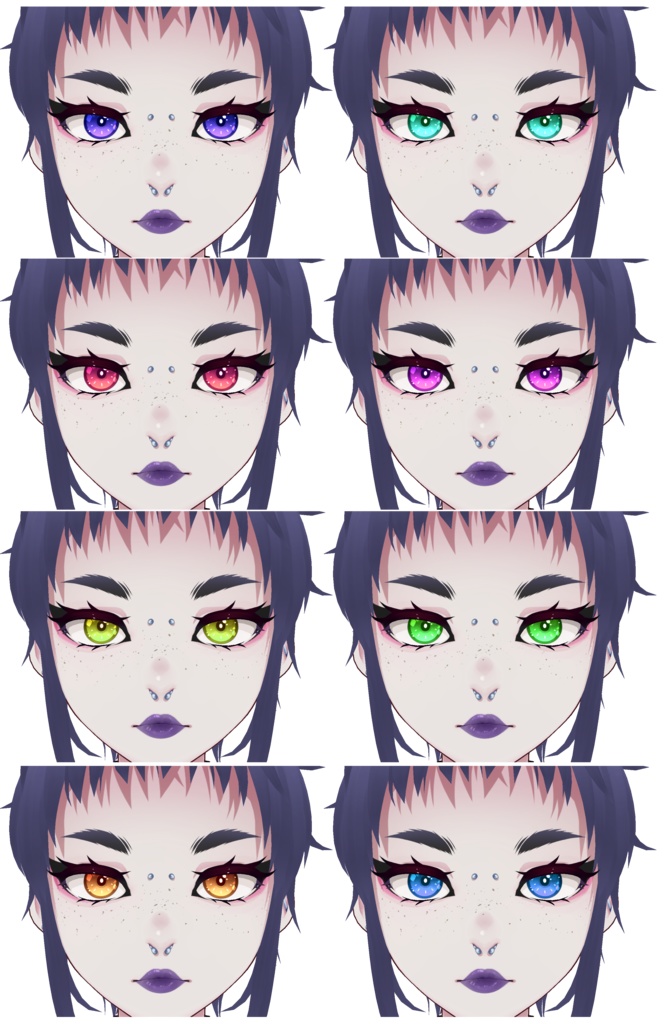 VRoid Eye Texture Set Vol 2