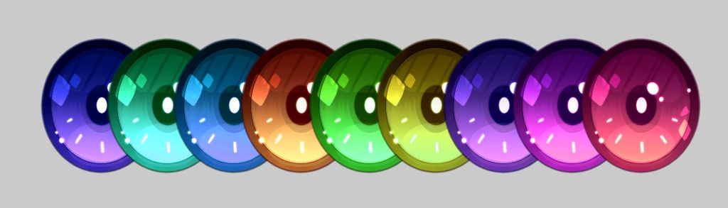 VRoid Eye Texture Set Vol 2