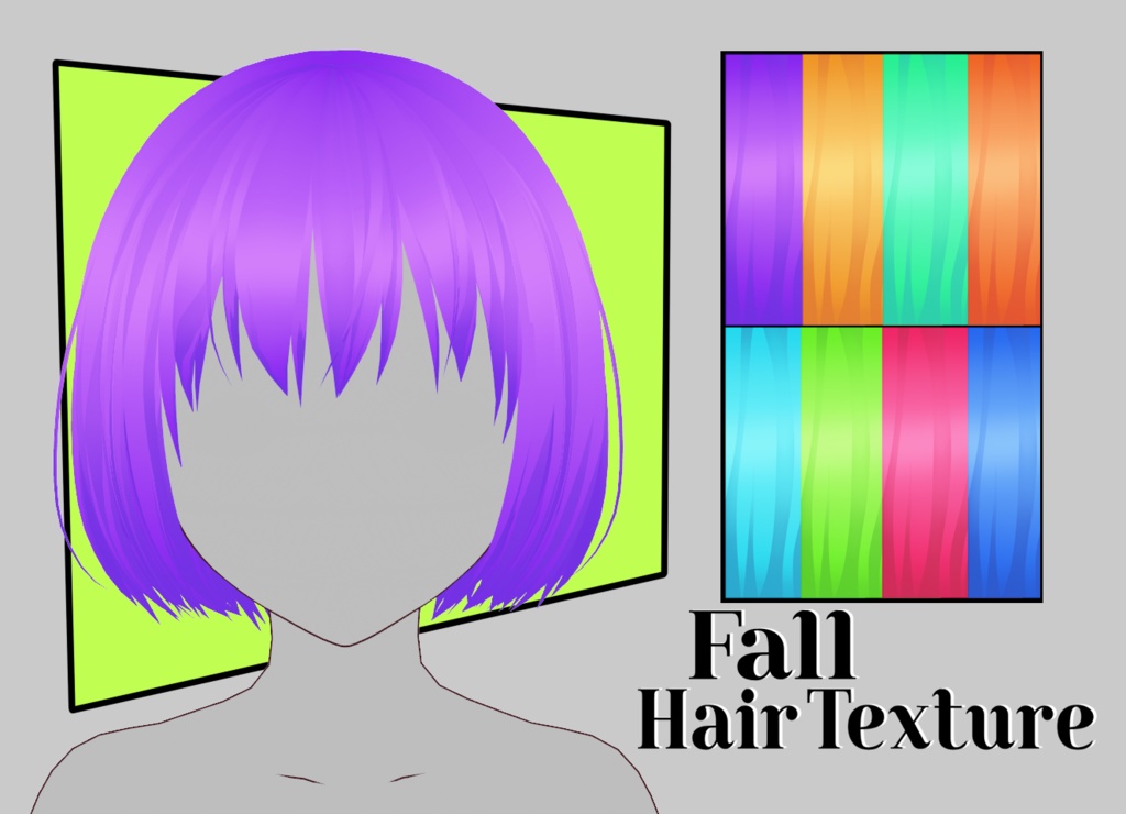 VRoid Hair Textures!