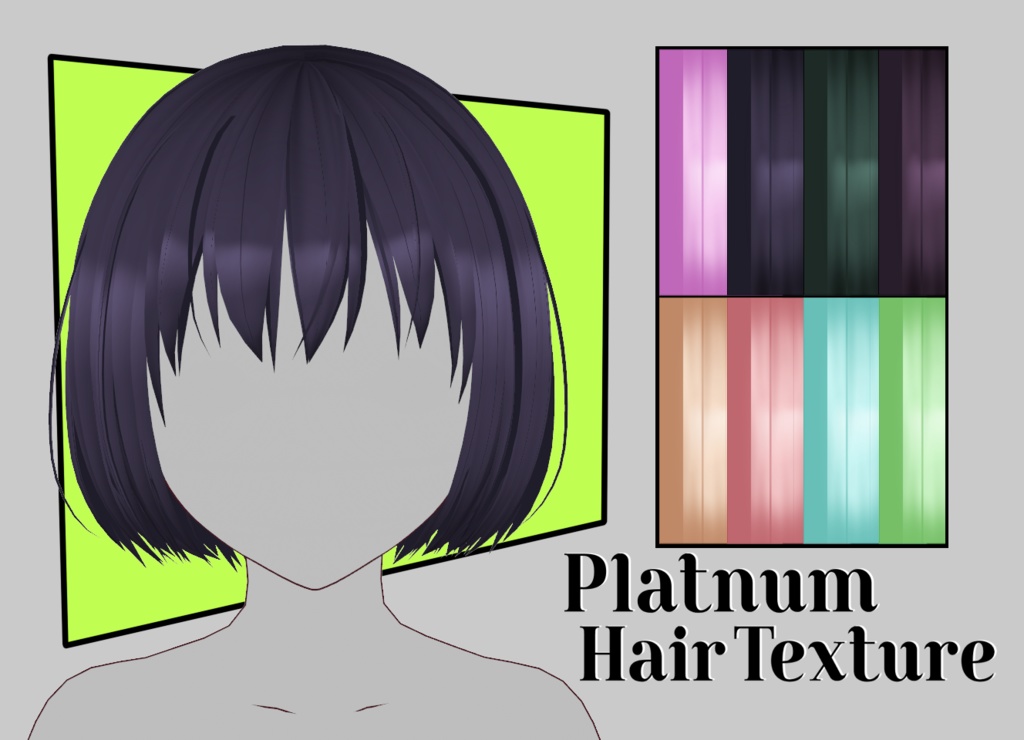 VRoid Hair Textures!