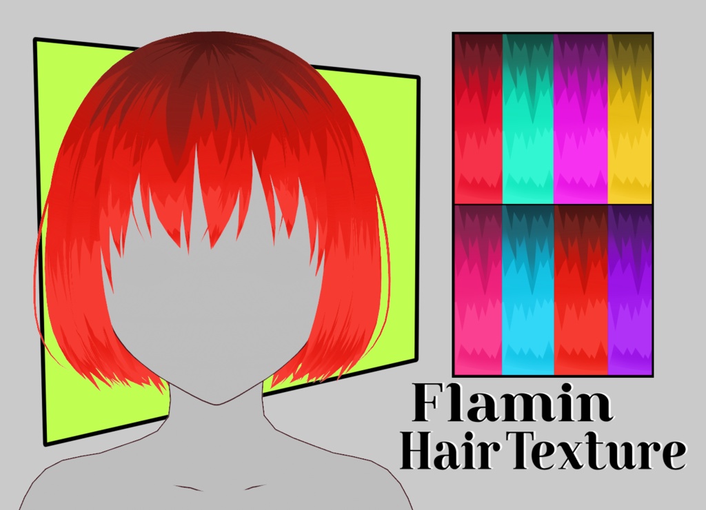 VRoid Hair Textures!