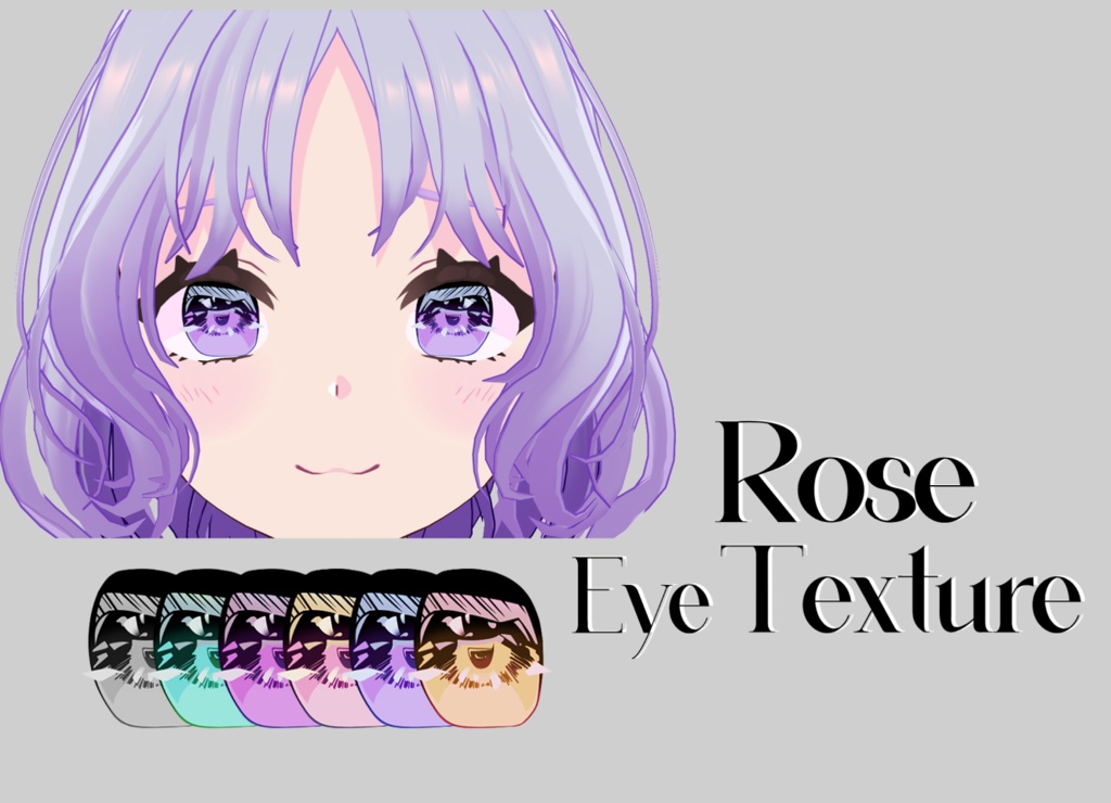 VRoid Eye Texture Galore