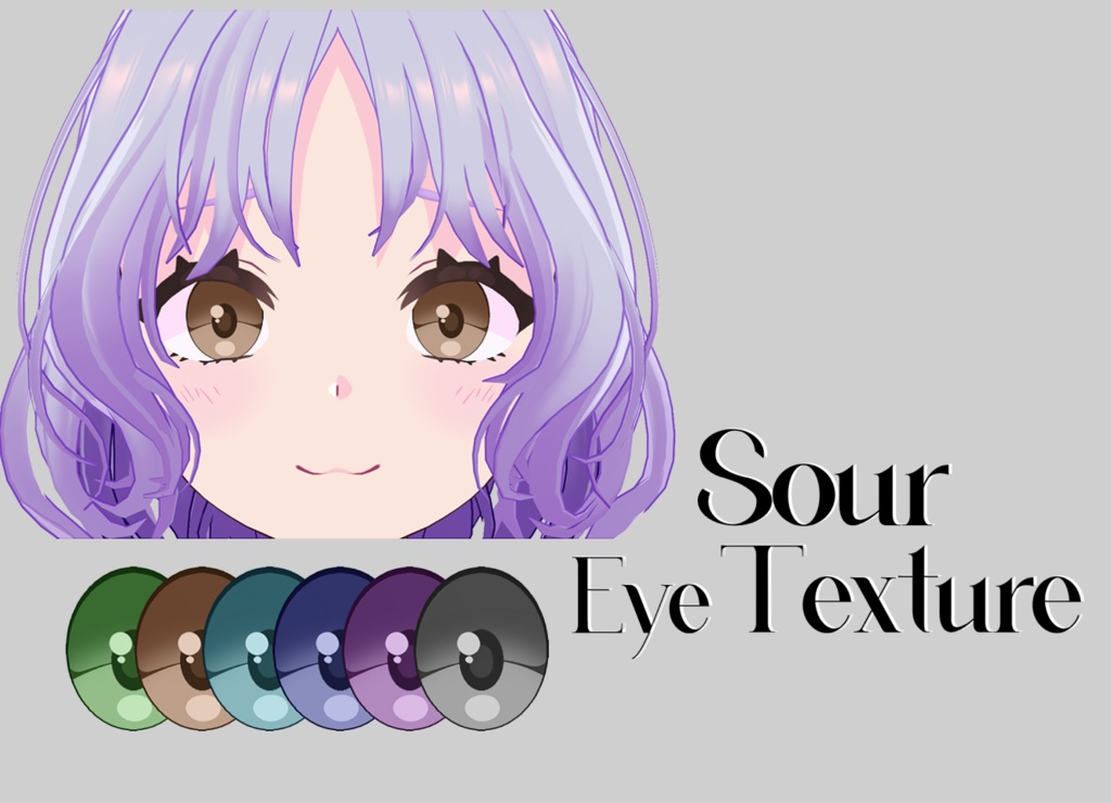 VRoid Eye Texture Galore