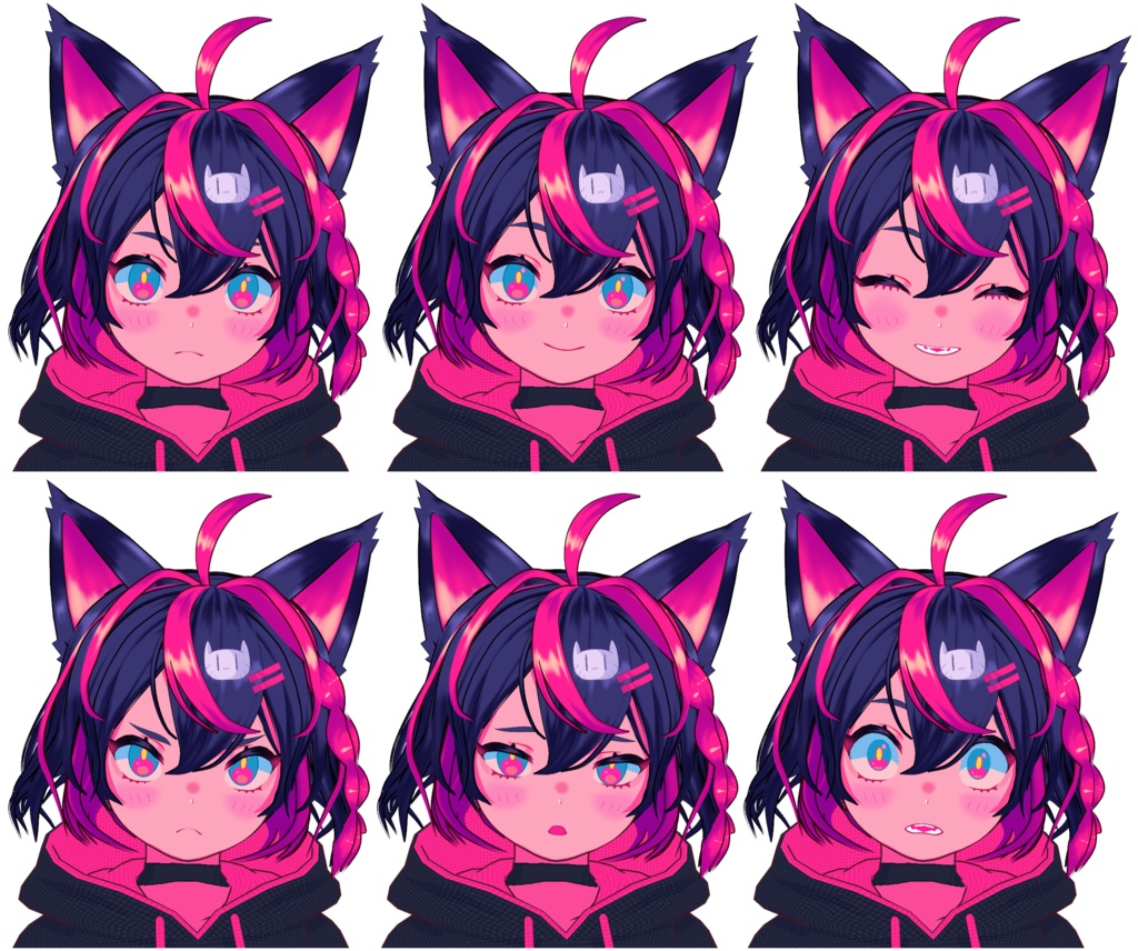 VRoid Model - P2U Cat Girl