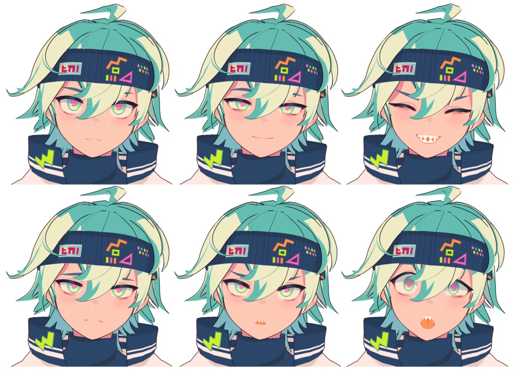 VRoid Model - P2U Sporty Guy