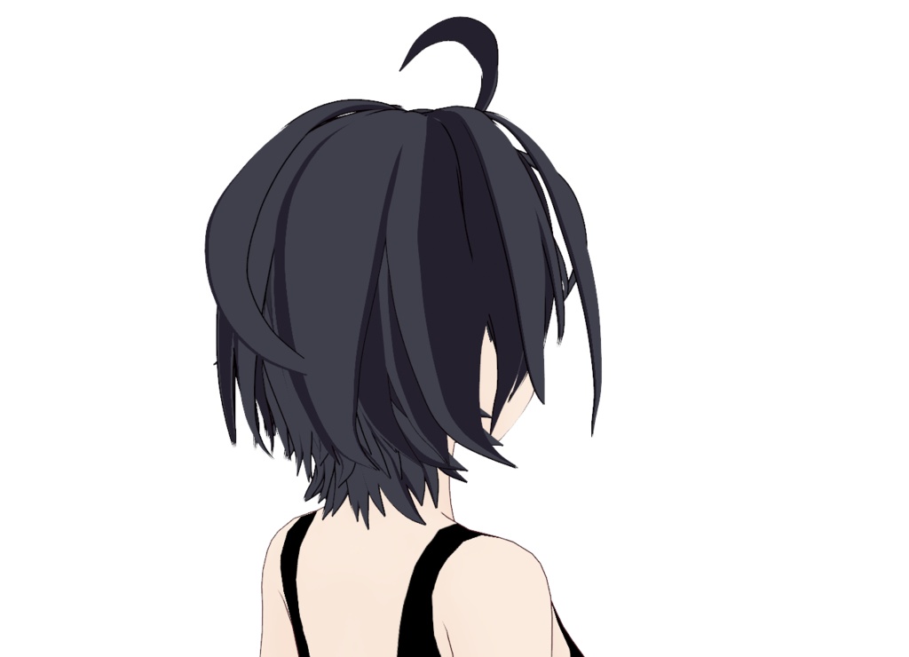 VRoid - Short Hair Preset