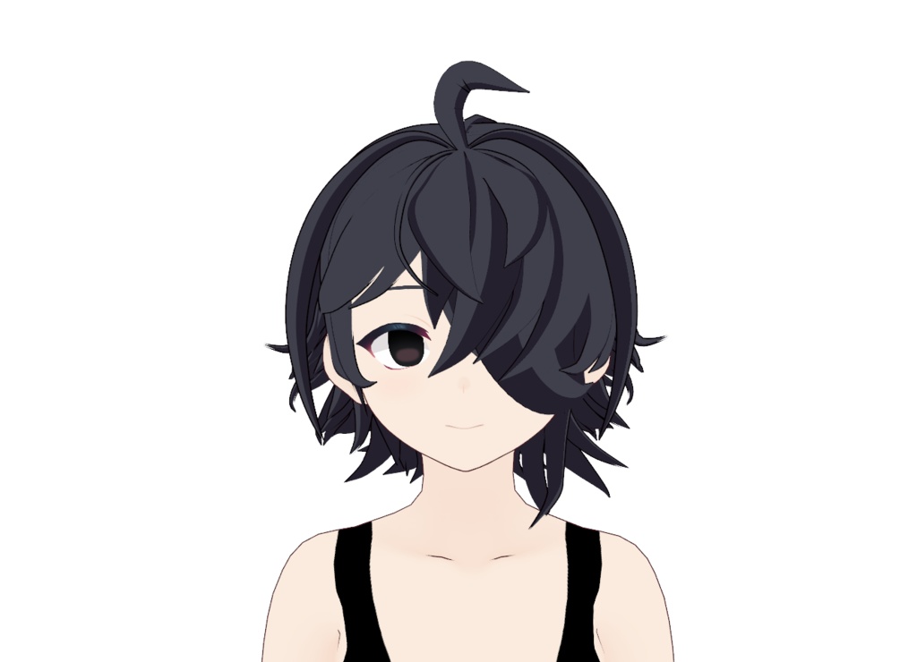 VRoid - Tomboy Hair Preset