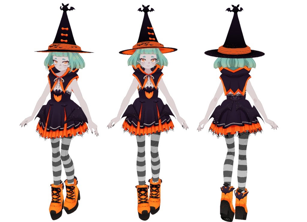 VRoid Halloween Witch - Outfit Set