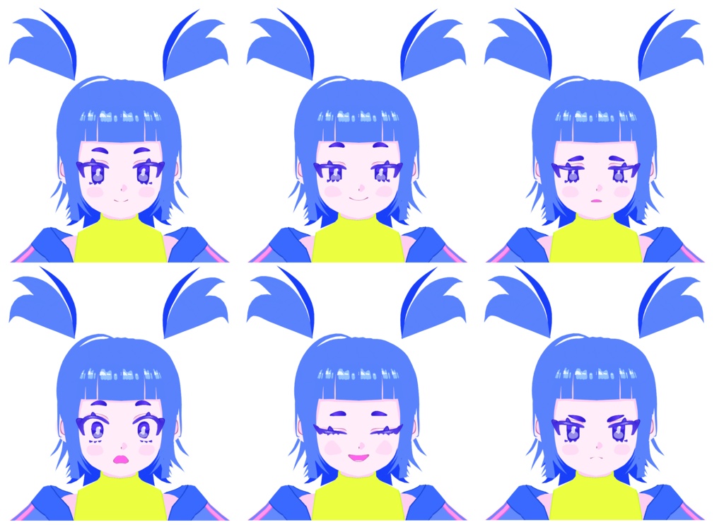 Vroid Model - P2U BUDGET Kawaii Girl