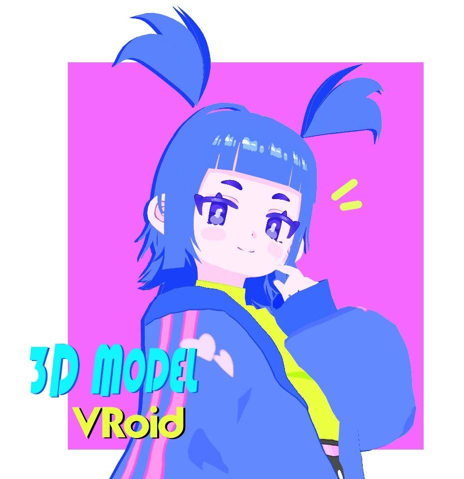 Vroid Model - P2U BUDGET Kawaii Girl