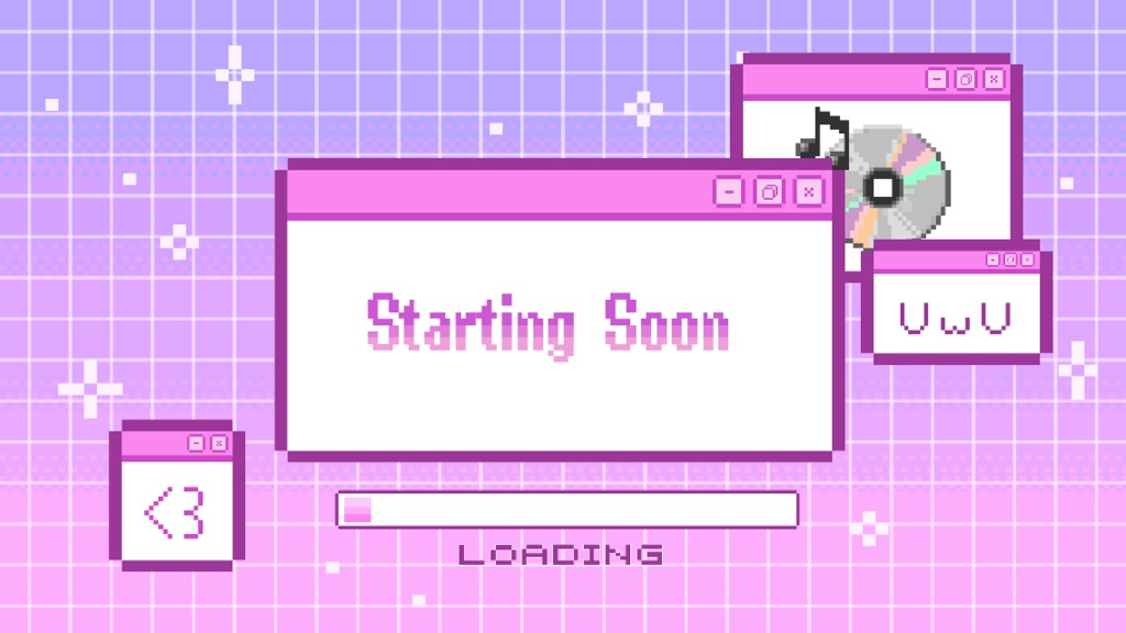 Cute Pixel Stream Overlay