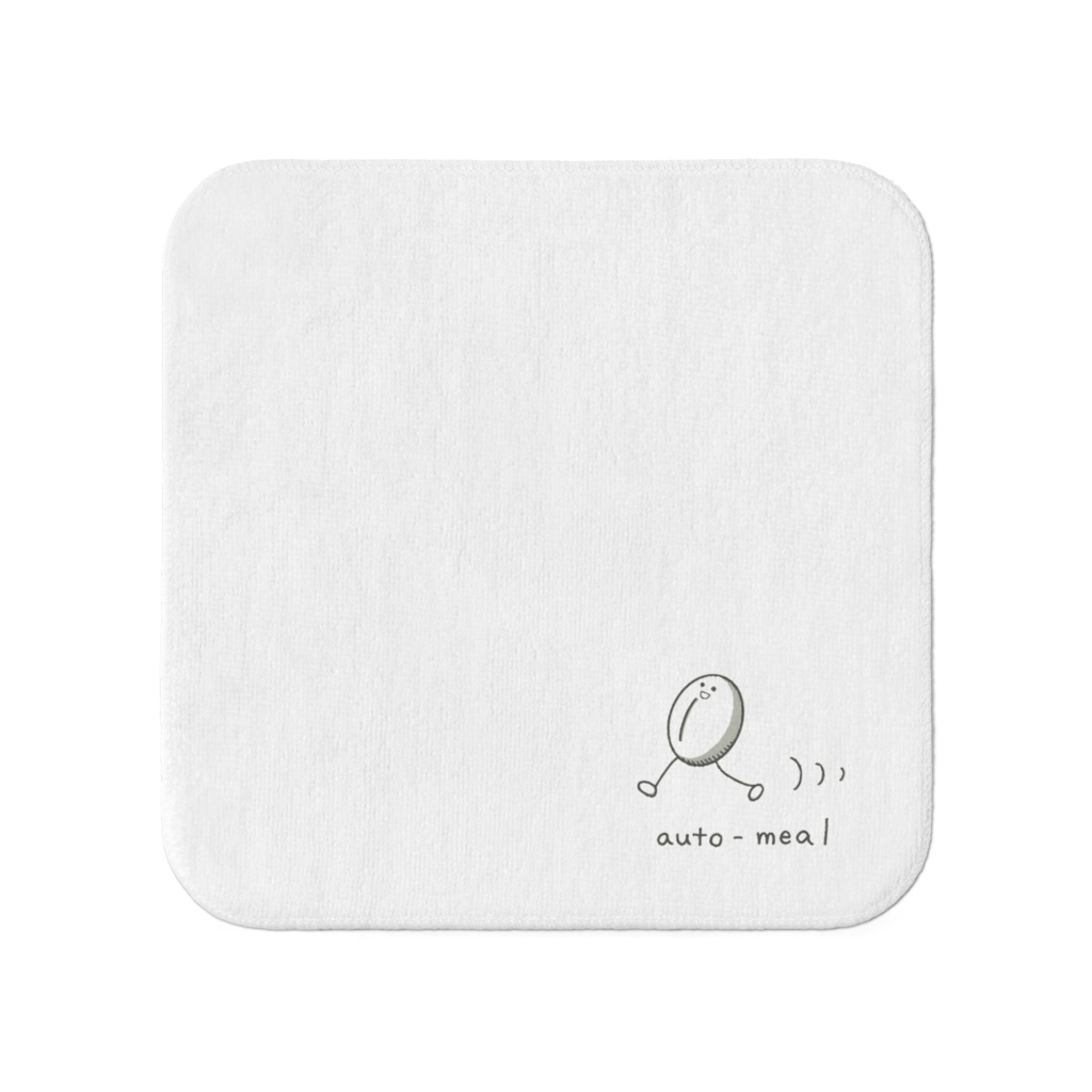 「auto-meal」ミニタオル