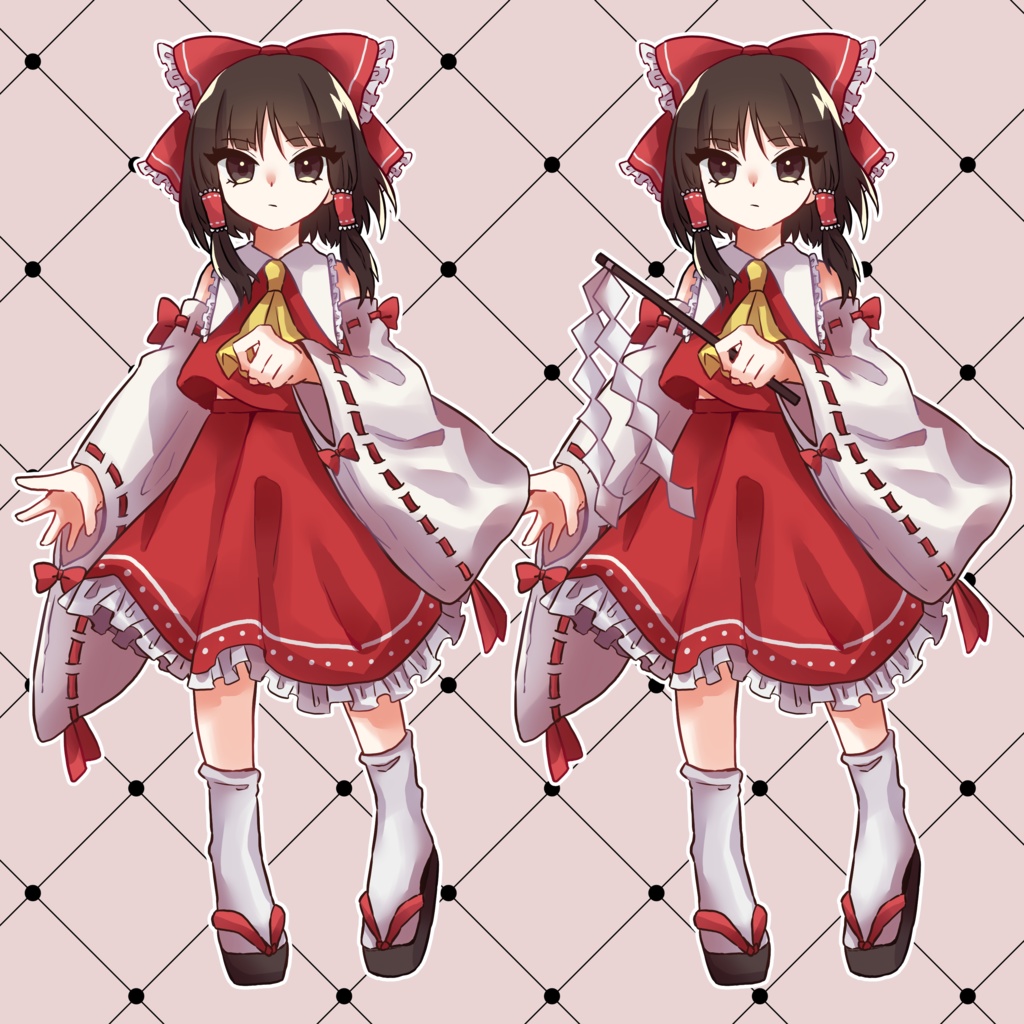 博麗霊夢立ち絵素材