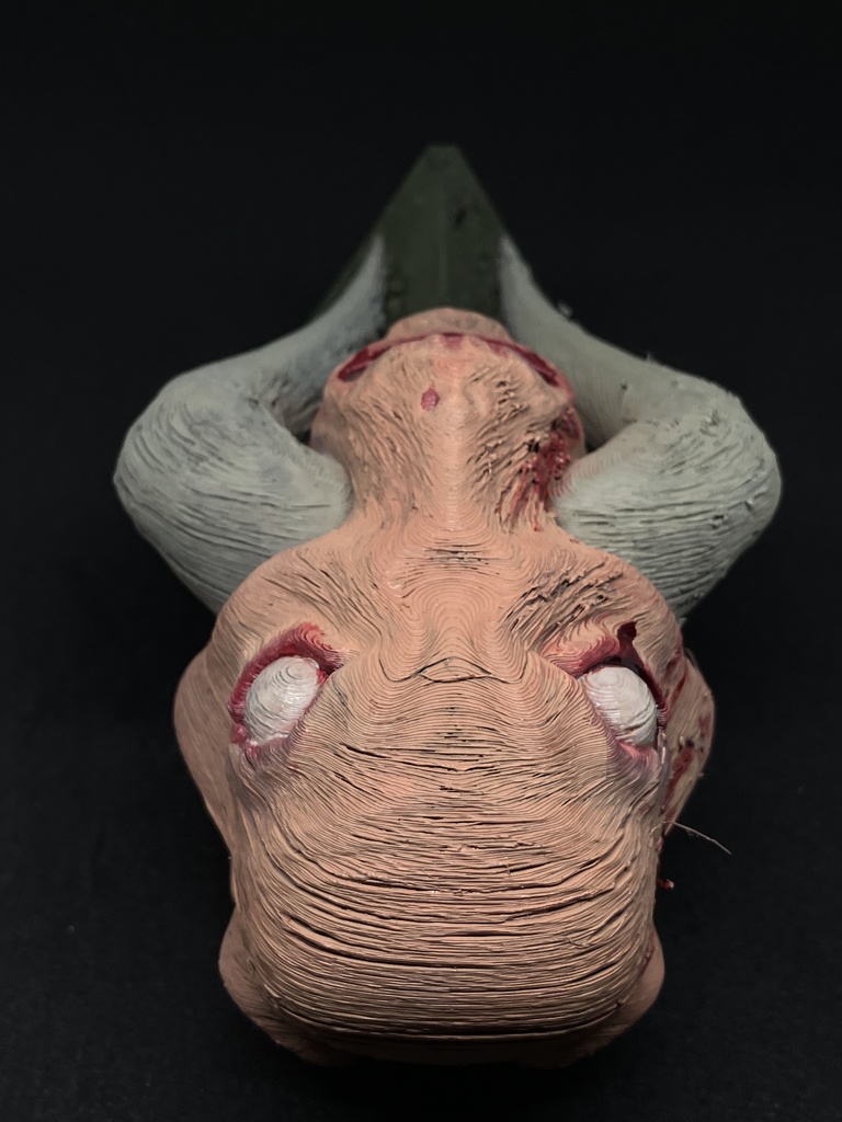 セイウチ男の老後 〜胸像〜