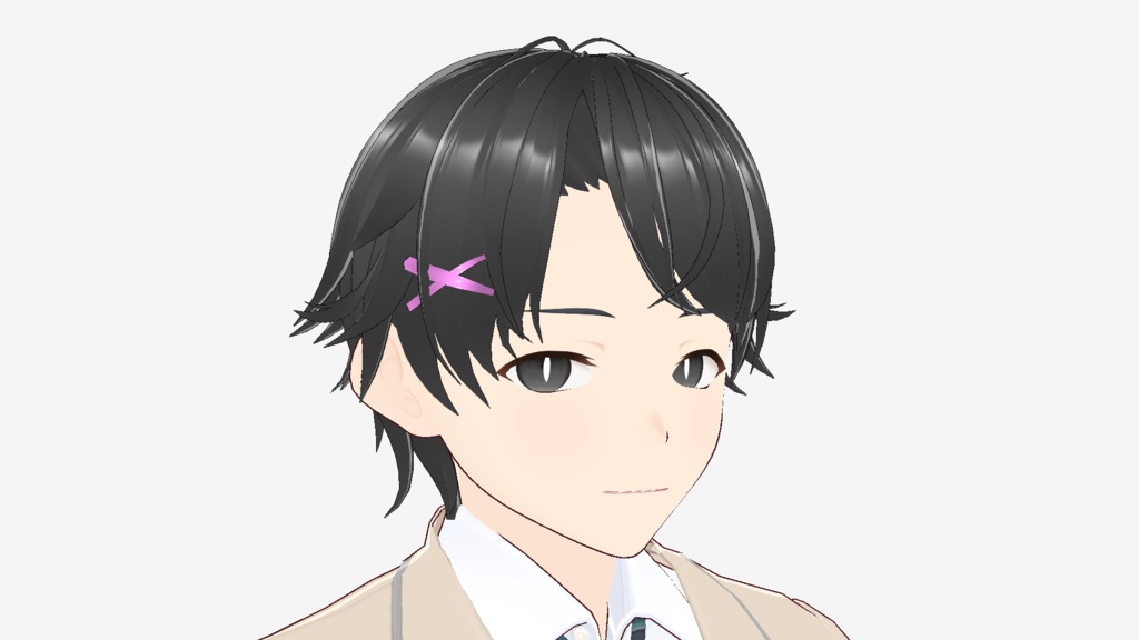 【Vroid用】ヘアピン