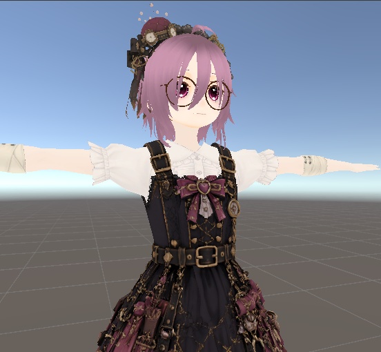 【VRChat想定3Dモデル】チャコ-chaco-