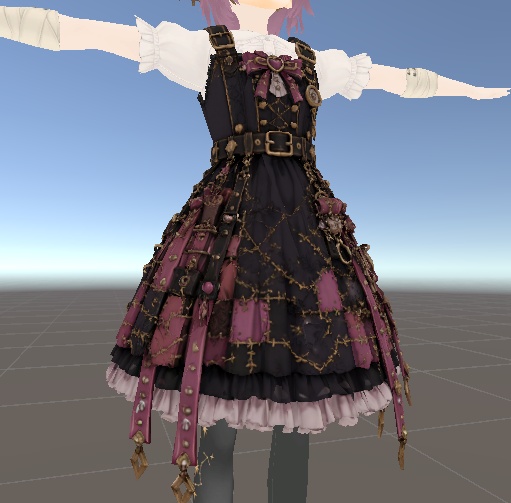【VRChat想定3Dモデル】チャコ-chaco-