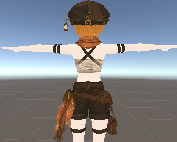 【VRChat想定モデル】ランタン-Lantern-