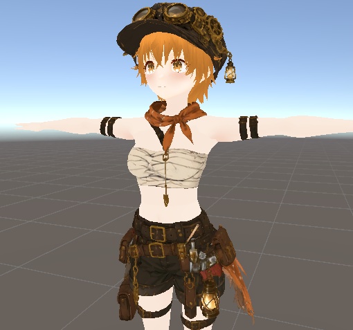 【VRChat想定モデル】ランタン-Lantern-