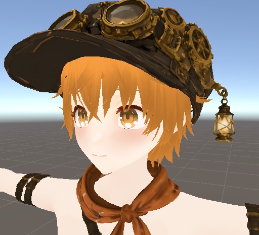 【VRChat想定モデル】ランタン-Lantern-