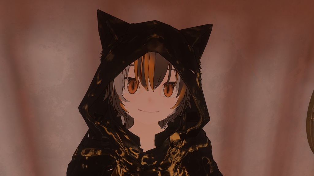 【VRChat想定モデル】ミケ-Mike-