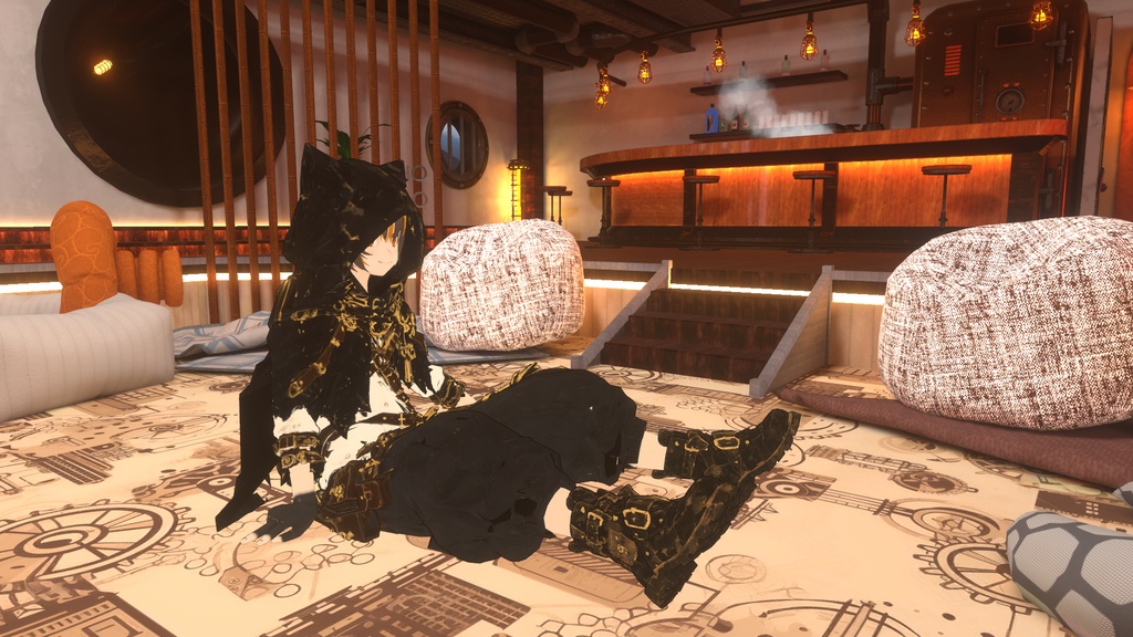 【VRChat想定モデル】ミケ-Mike-