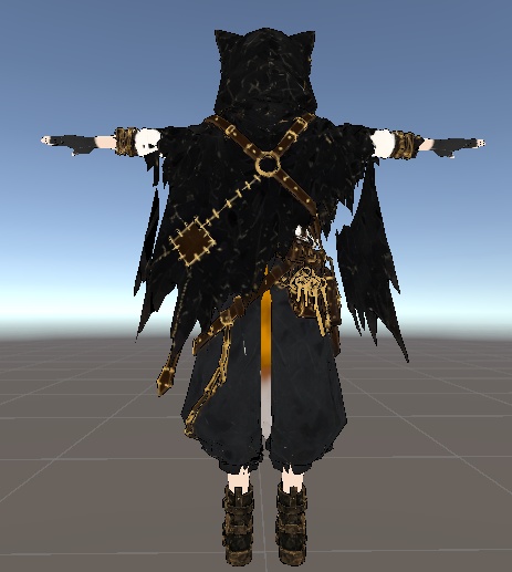 【VRChat想定モデル】ミケ-Mike-