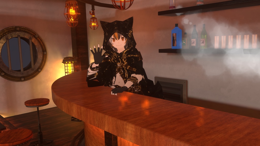 【VRChat想定モデル】ミケ-Mike-