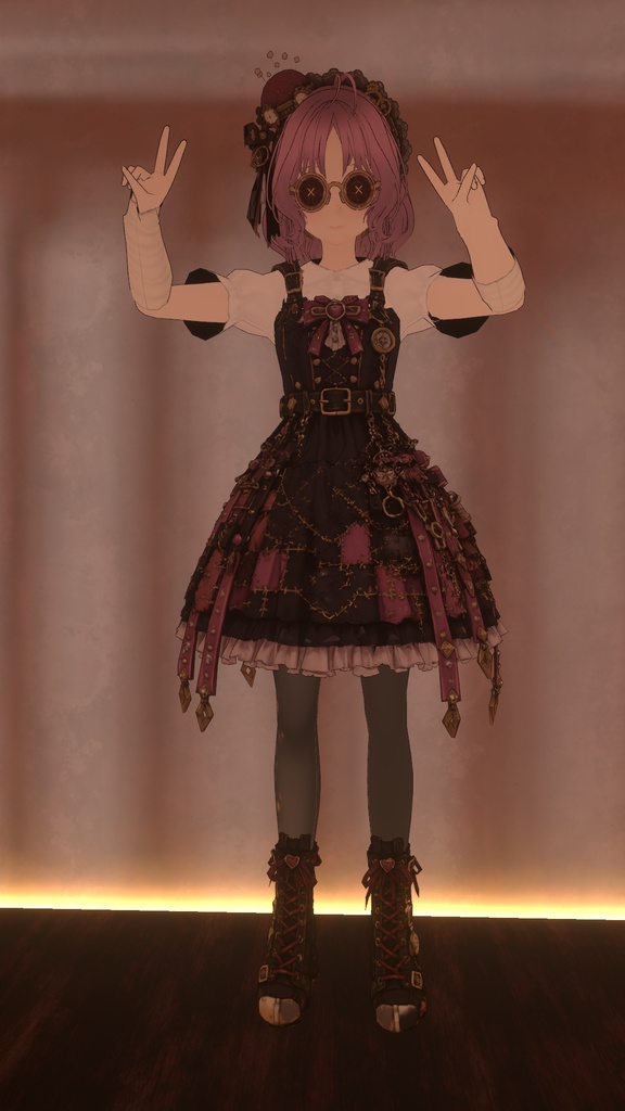 【VRChat想定モデル】チャコ -Chaco-