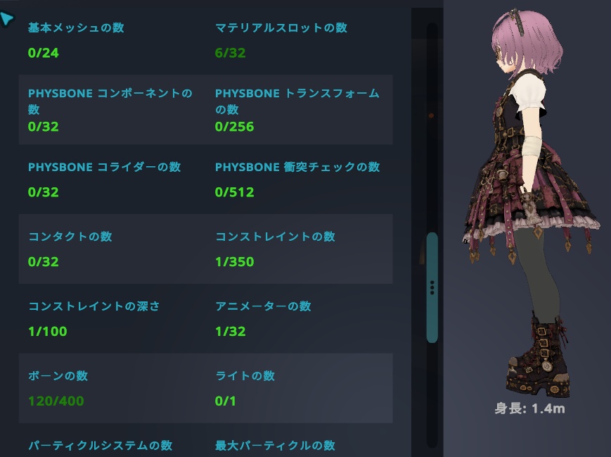【VRChat想定モデル】チャコ -Chaco-