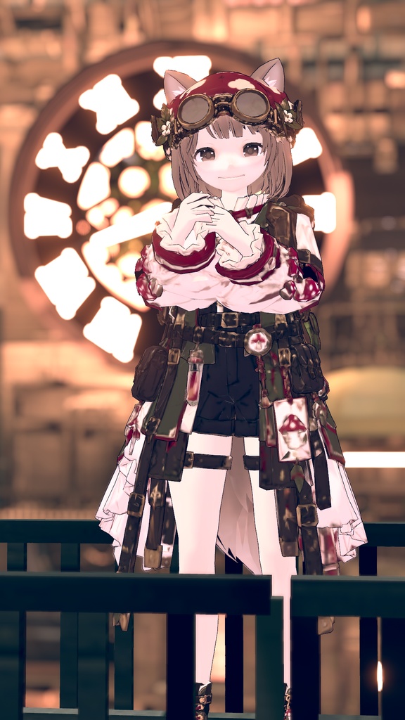 【VRChat想定モデル】キノ -Kino-