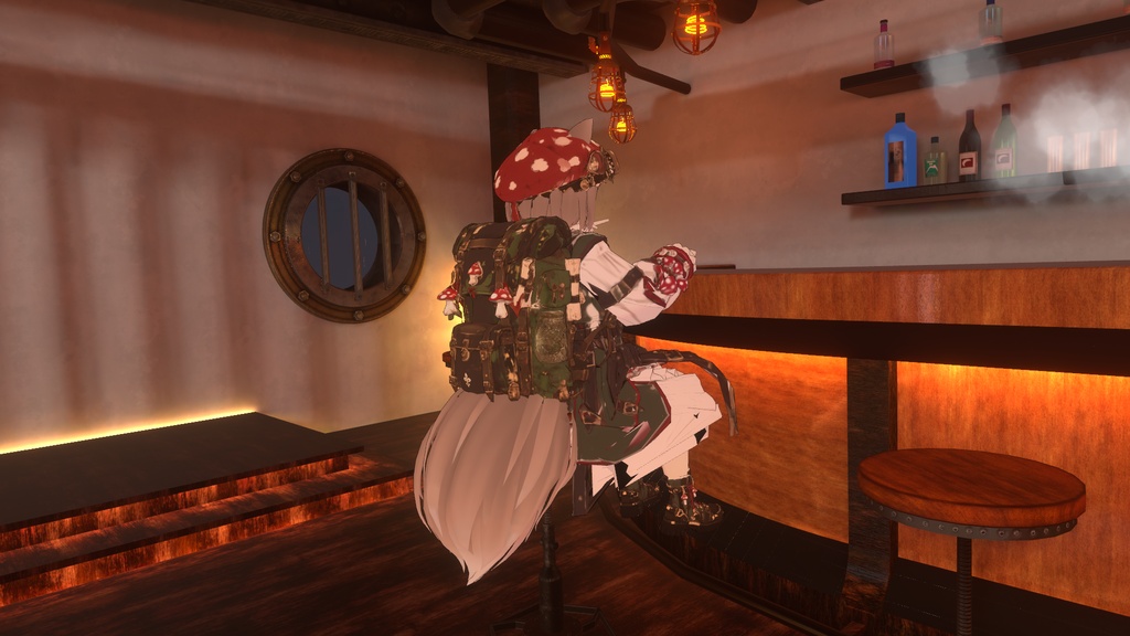 【VRChat想定モデル】キノ -Kino-