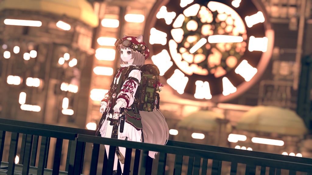 【VRChat想定モデル】キノ -Kino-