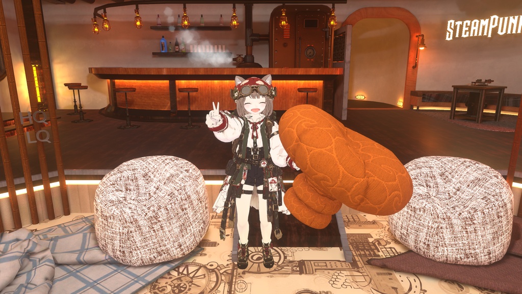 【VRChat想定モデル】キノ -Kino-
