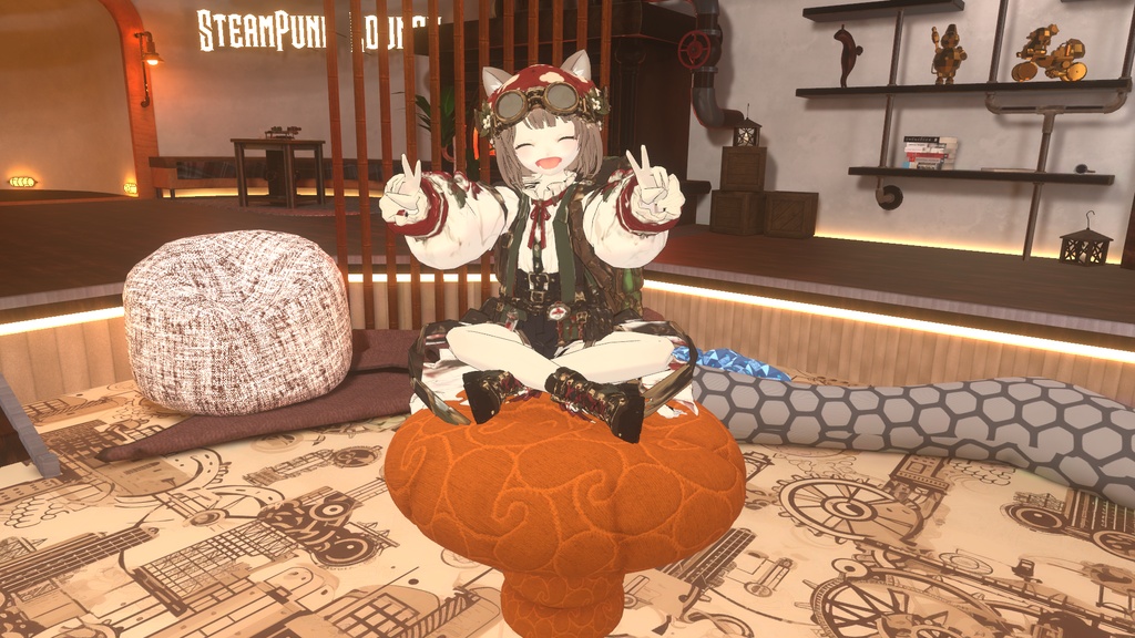 【VRChat想定モデル】キノ -Kino-