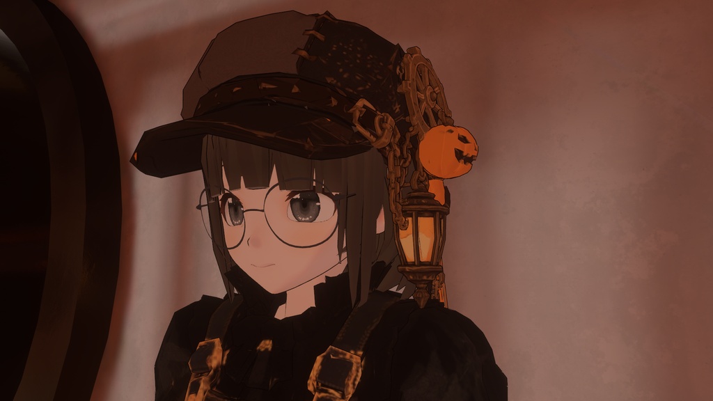 【VRChat想定モデル】クロック_Clock【ハロウィンVer.】