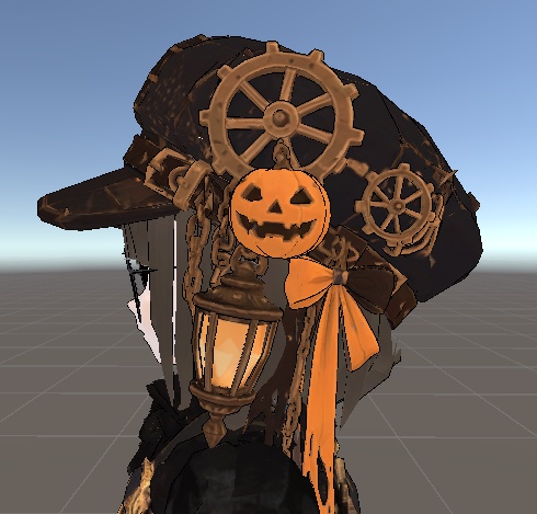 【VRChat想定モデル】クロック_Clock【ハロウィンVer.】