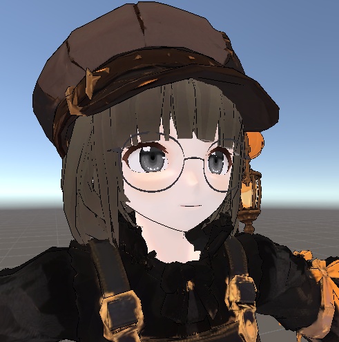 【VRChat想定モデル】クロック_Clock【ハロウィンVer.】