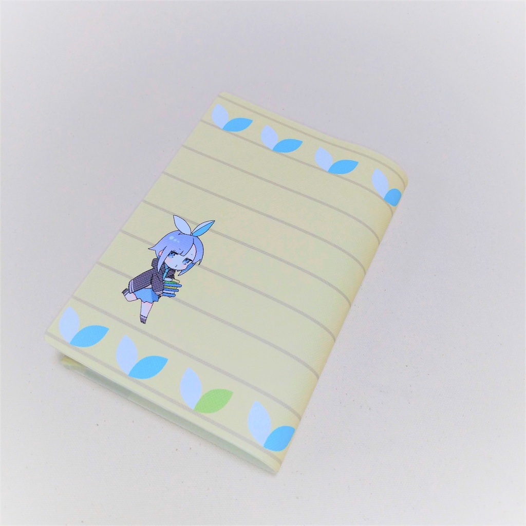 【半額セール】アエルちゃんのレザーブックカバー(フルカラー)