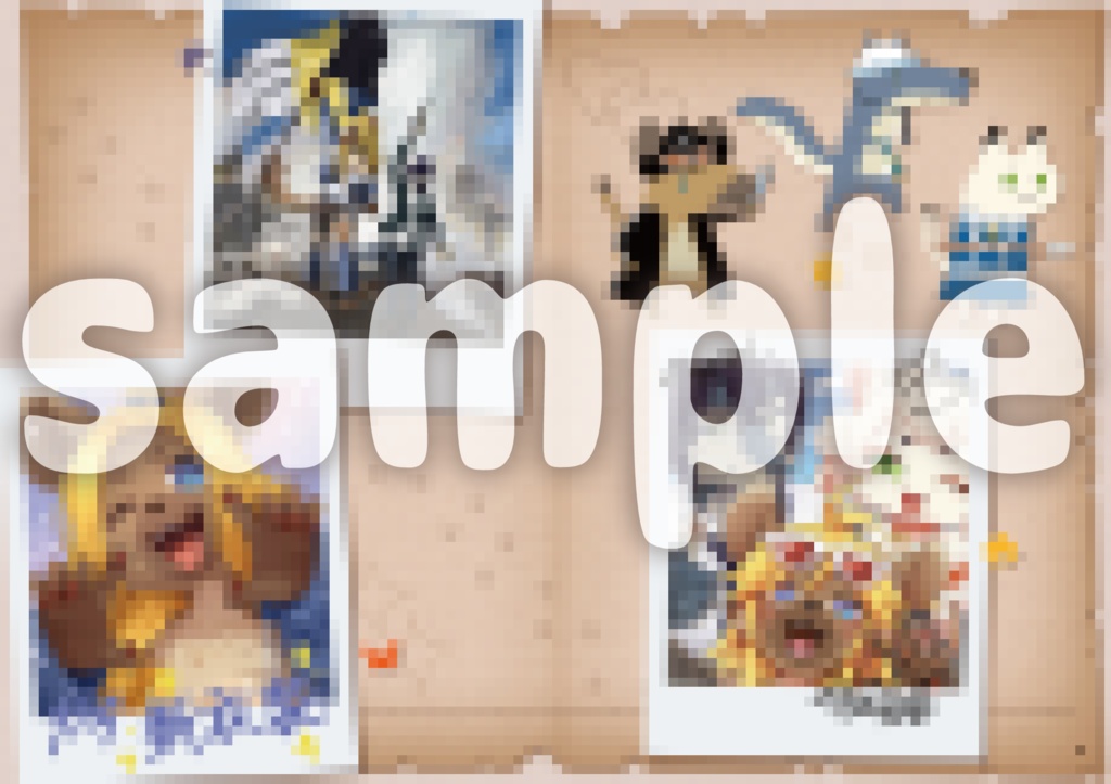 ケモノVtuber - イカダ組 - ファンアンソロジー BON VOYAGE