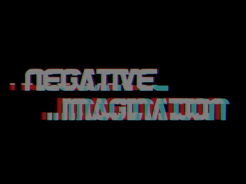 [BOOST用] Negative Imagination