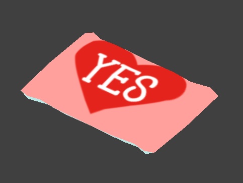 【3Dモデル】リバーシブル枕【無料配布】