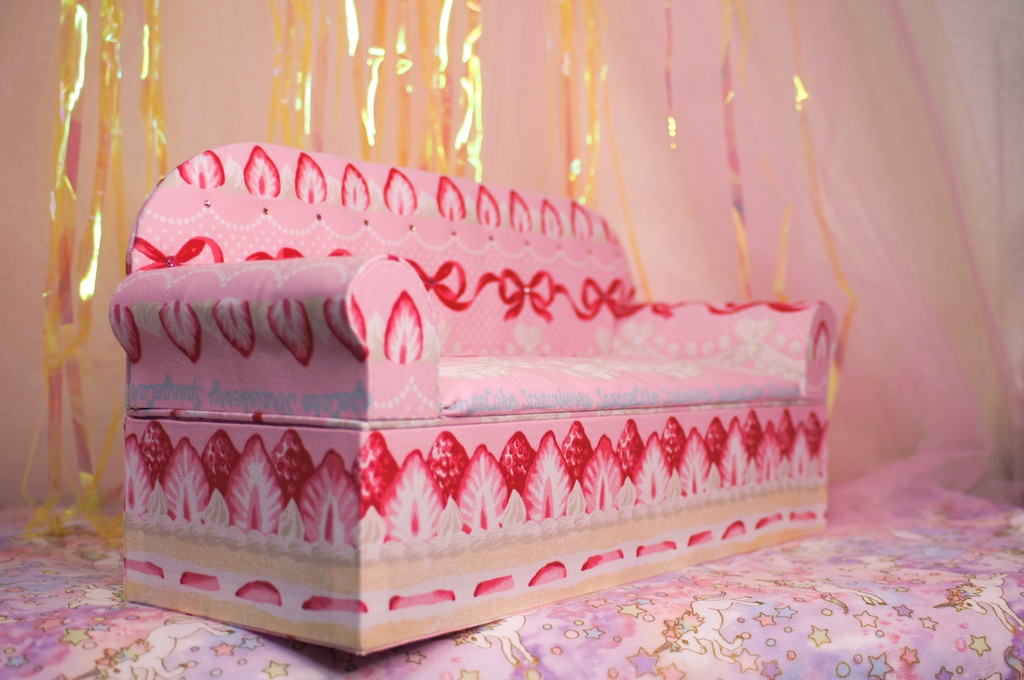 《展示作品》.:*･ﾟゆめみるショートケーキソファー.:*･ﾟ